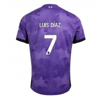 Muški Nogometni Dres Liverpool Luis Diaz #7 Rezervni 2023-24 Kratak Rukav